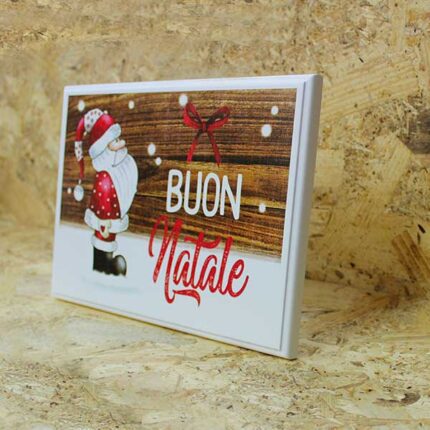 Cartolina Christmas Wood - Buon Natale
