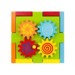 Gioco cubo educativo in legno 5 in 1