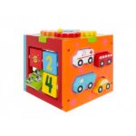 Gioco cubo educativo in legno 5 in 1