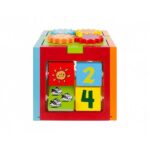 Gioco cubo educativo in legno 5 in 1