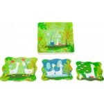 Puzzle a strati Coppia di anatre