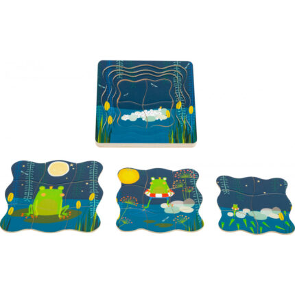 Puzzle a strati Principe ranocchio