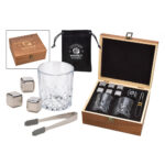 Set per Whisky con cubetti in acciaio inossidabile