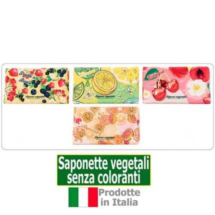 Set Saponetta vegetale 150gr senza coloranti