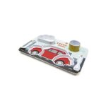 Set pappa bimbi FIAT 500 - ROSSO