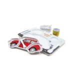 Set pappa bimbi FIAT 500 - ROSSO