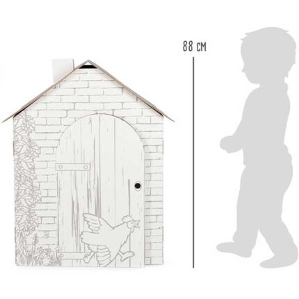 Costruzione da gioco Casetta in cartoncino