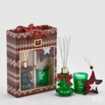 Set Profumatore 70ml, Candela e Cuscino - Blackforest