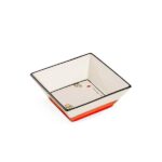 Coppetta LE CASETTE rossa 14X14