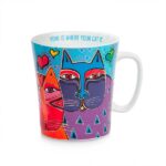 Mug LAUREL BURCH celeste