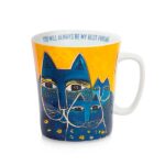 Mug LAUREL BURCH giallo