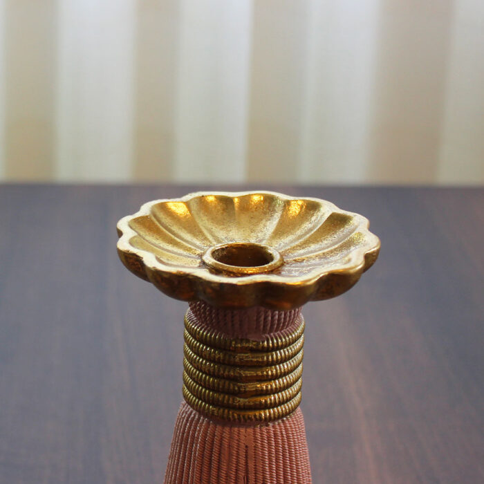 EDG Porta candela Tassel Poly h21