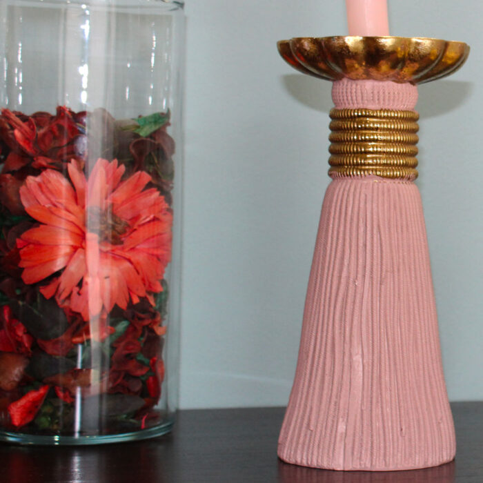 EDG Porta candela Tassel Poly h21